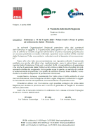 Lettera alla Presidente Tesei